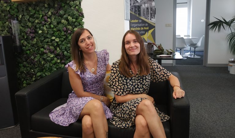 Laureen et AnaÃ¯s, nouvelles membres de l'Ã©quipe 2A Organisation
