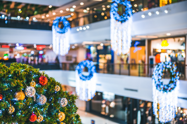 saison des villages de Noël en centre commercial est officiellement lancé